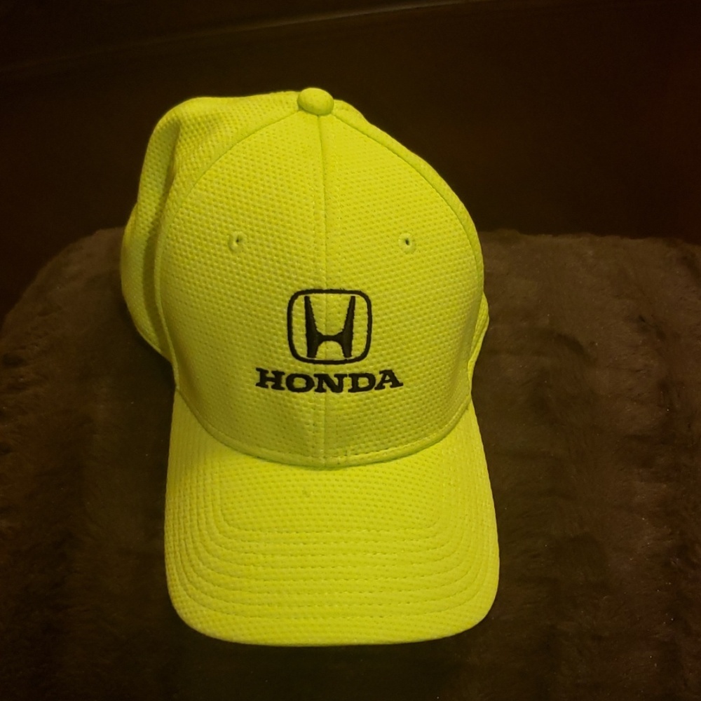 Honda New Era Cap, lime green
